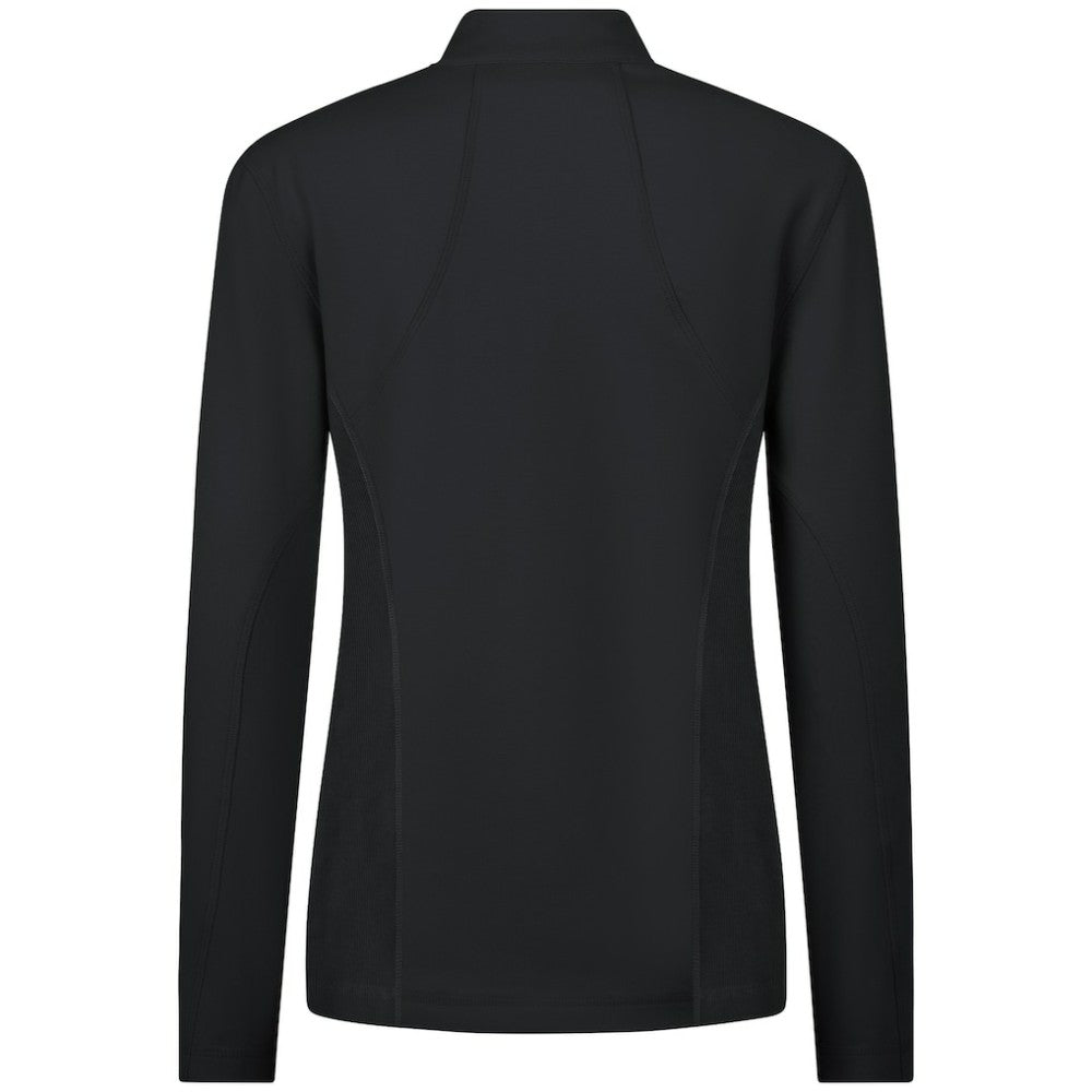 San Francisco Giants Levelwear Women's Upright Insignia 2.0 Quarter-Zip Tri-Blend Top - Black