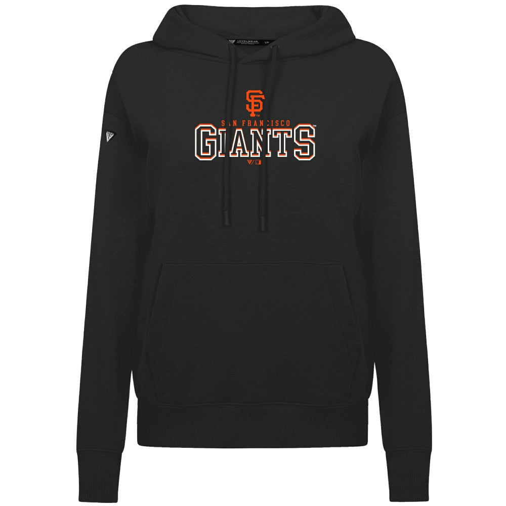 San Francisco Giants Levelwear Women's Adorn Journey Hoodie - Black