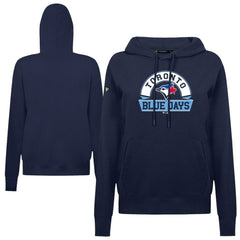 Toronto Blue Jays Levelwear Women's Adorn Banner Arch Hoodie - Royal