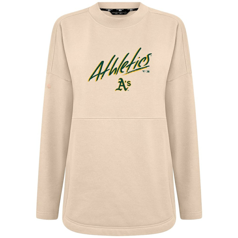 Athletics Levelwear Women's Oversized Beaudry Sizzle Top - Khaki