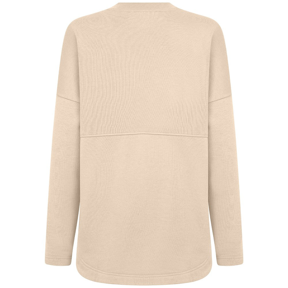 Minnesota Twins Levelwear Women's Oversized Beaudry Sizzle Top - Khaki