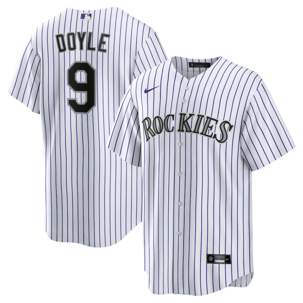 Brenton Doyle Colorado Rockies  Youth Home Replica Jersey - White | Nike