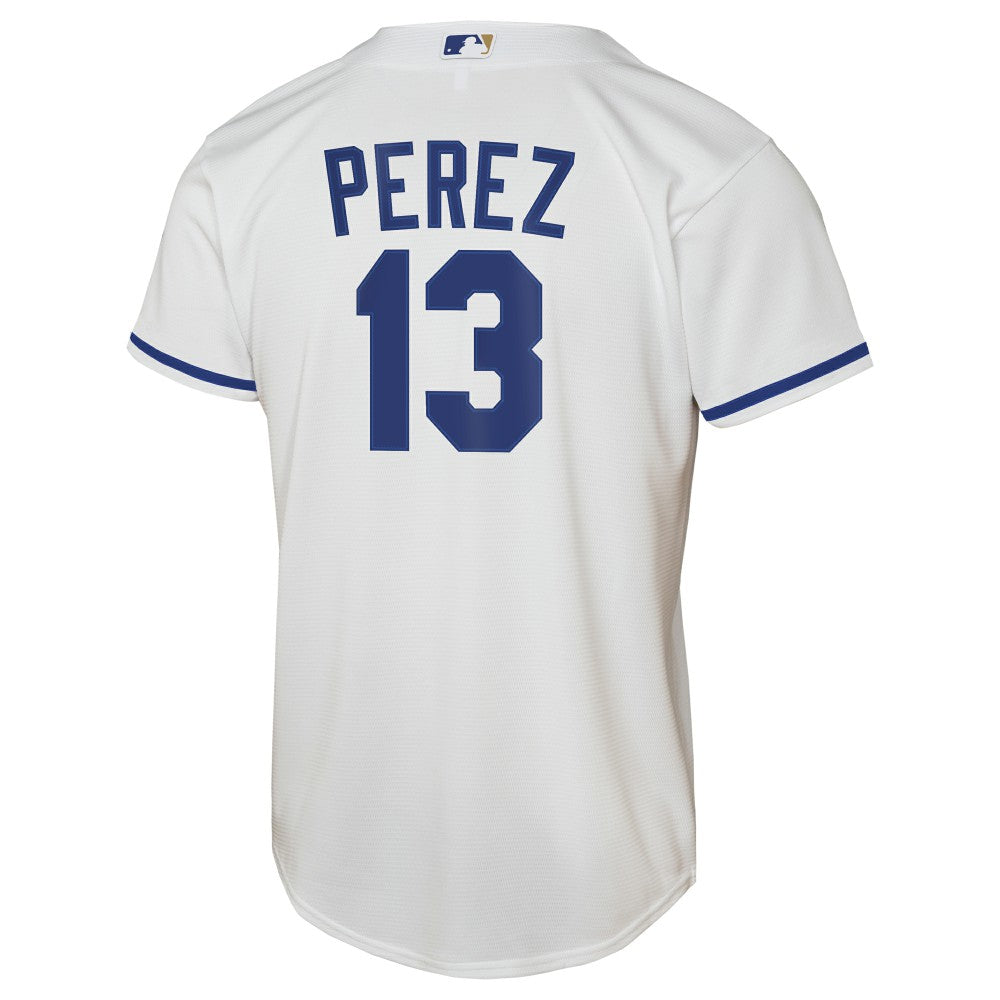 Salvador Perez Kansas City Royals  Youth Home Replica Jersey - White | Nike