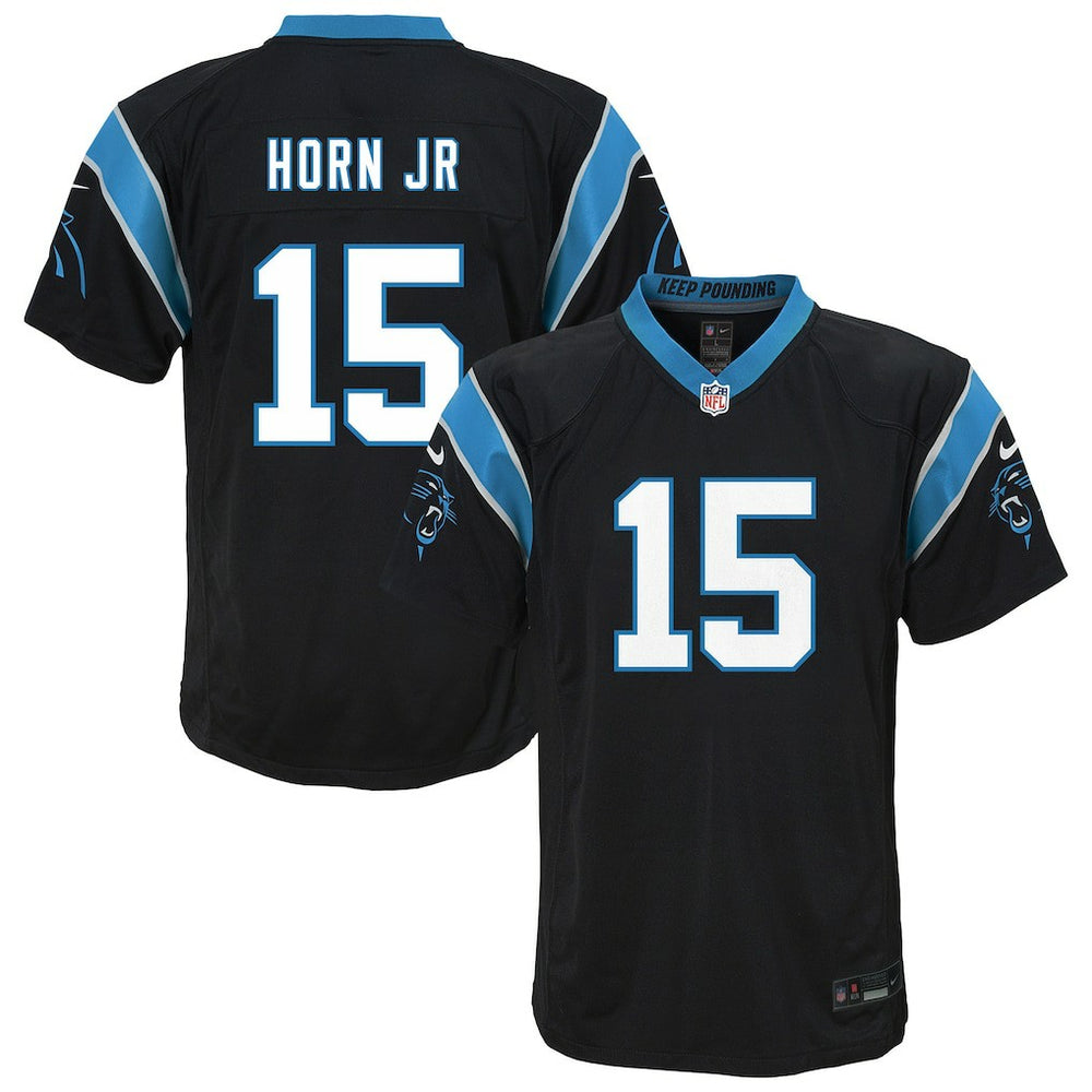 NFL Carolina Panthers Jimmy Horn Jr.  Youth Team Game Jersey