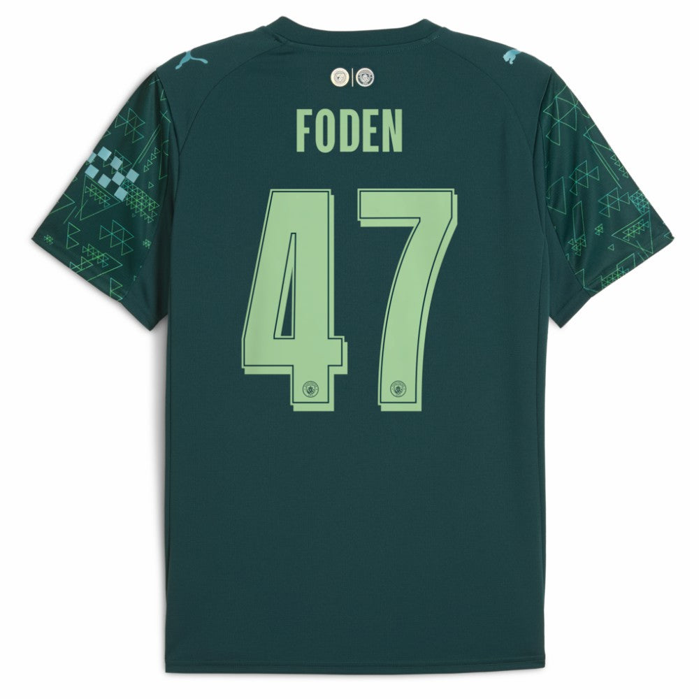 Phil Foden Manchester City x EA SPORTS FC 2025/26 Fourth Jersey / Soccer New