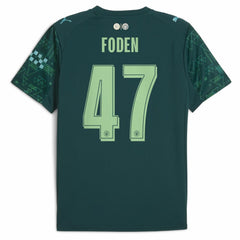 Phil Foden Manchester City x EA SPORTS FC 2025/26 Fourth Jersey / Soccer New