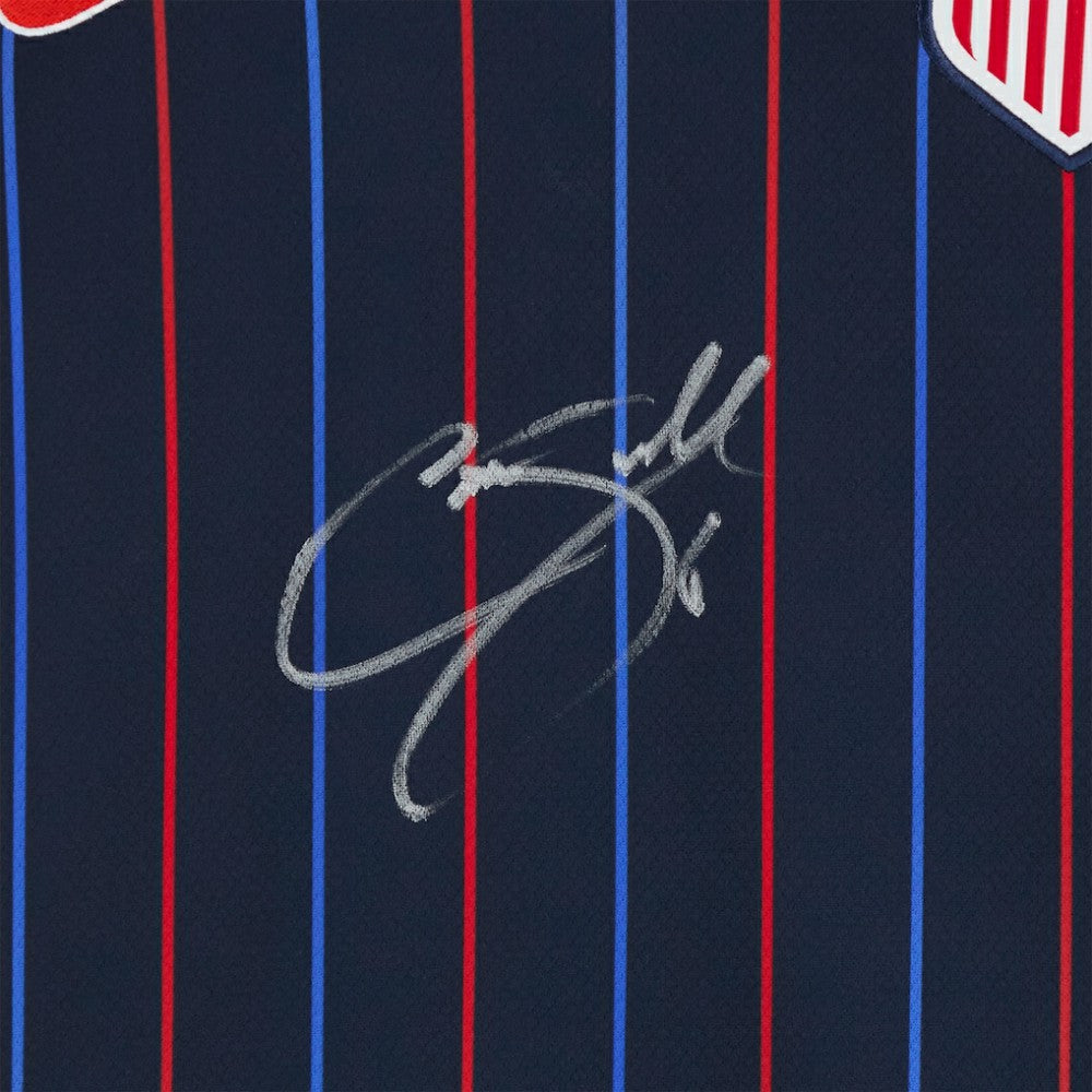 Cavan Sullivan USMNT Autographed 2025 Navy Replica Jersey / Soccer Sale