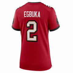 NFL Tampa Bay Buccaneers Emeka Egbuka  Women's Team Game Jersey
