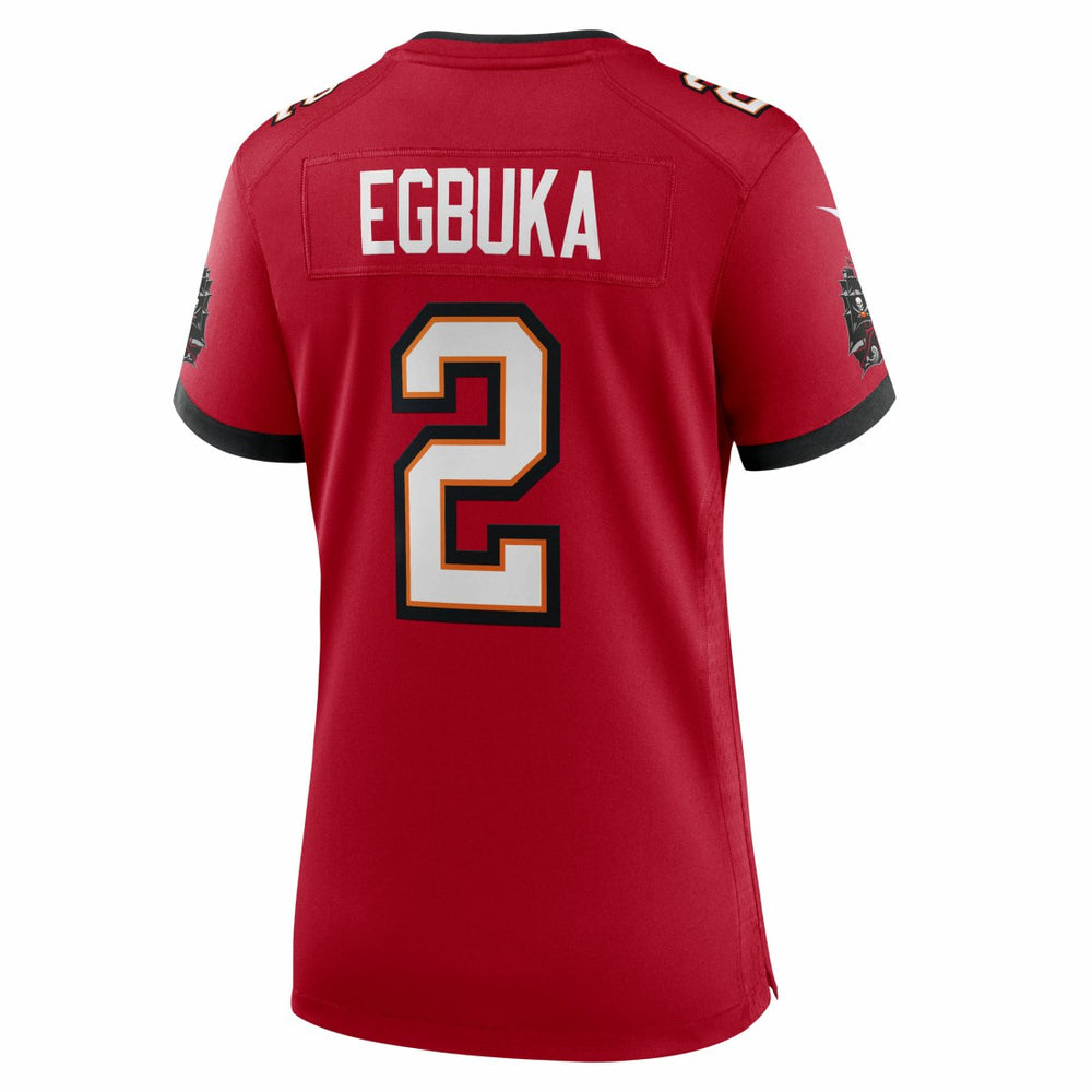NFL Tampa Bay Buccaneers Emeka Egbuka  Women's Team 50th Season Game Jersey