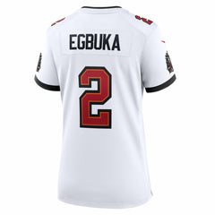 NFL Tampa Bay Buccaneers Emeka Egbuka  Women's 50th Season Game Jersey