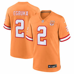 NFL Tampa Bay Buccaneers Emeka Egbuka  Alternate 2 50th Season Game Jersey