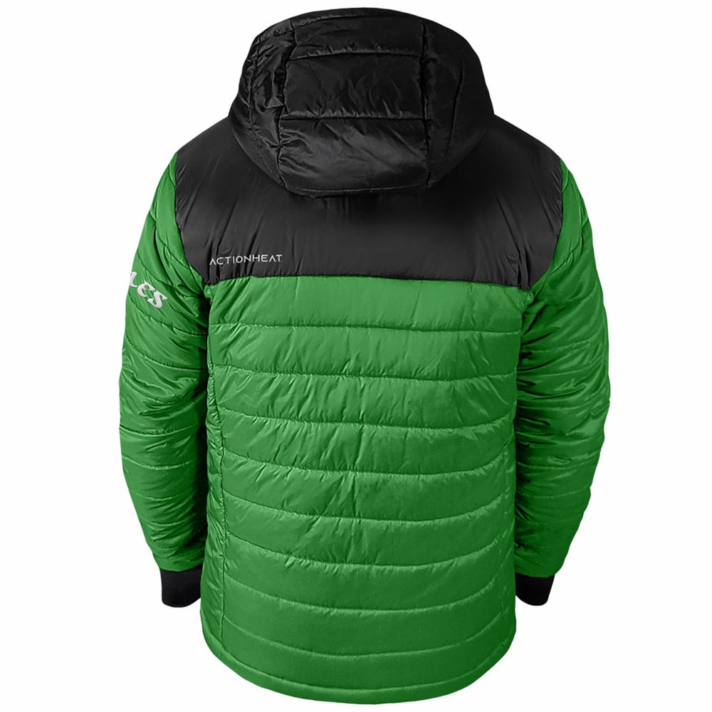NFL Philadelphia Eagles ActionHeat 5V Battery Heated Colorblock Full-Zip Puffer Jacket