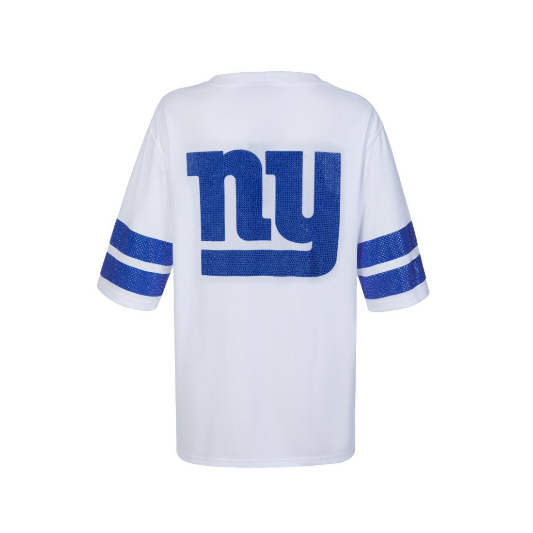 NFL New York Giants Cuce Women's Rhinestone V-Neck Tunic