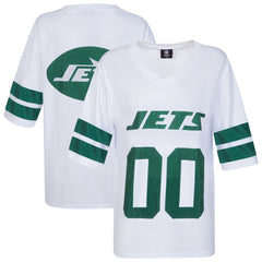 NFL New York Jets Cuce Women's Rhinestone V-Neck Tunic