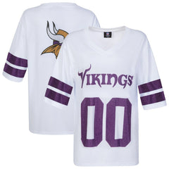 NFL Minnesota Vikings Cuce Women's Rhinestone V-Neck Tunic