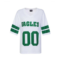 NFL Philadelphia Eagles Cuce Women's Rhinestone V-Neck Tunic