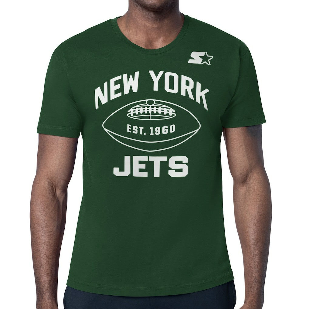 NFL New York Jets Starter Green and White Forever T-Shirt