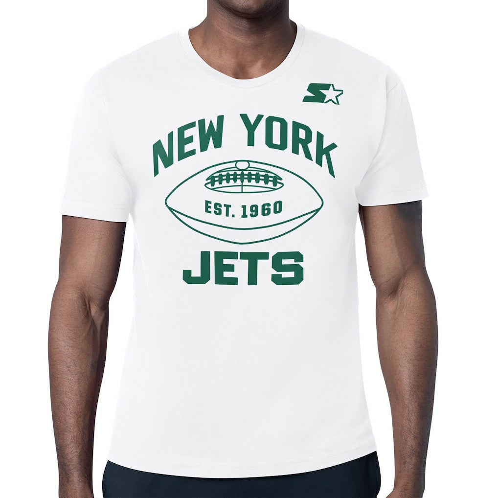 NFL New York Jets Starter Green and White Forever T-Shirt