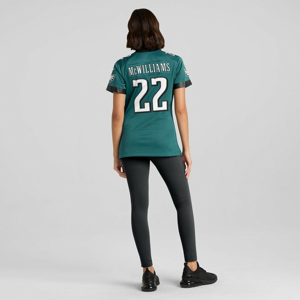 NFL Philadelphia Eagles Mac McWilliams  Women's Team Game Jersey