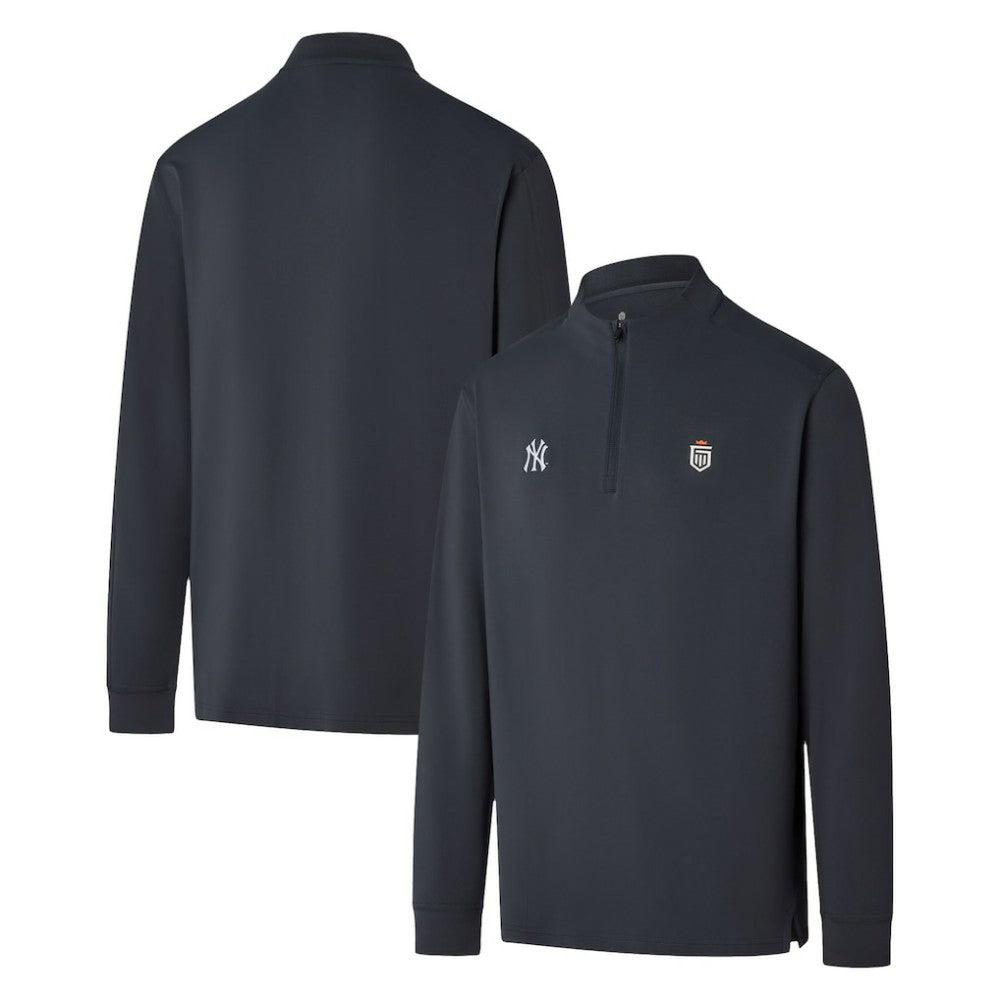 New York Yankees Greatness Wins By Derek Jeter Performance Training Quarter-Zip Top - Navy