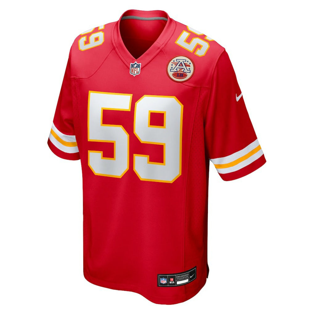 NFL Kansas City Chiefs Cooper McDonald  Team Game Jersey
