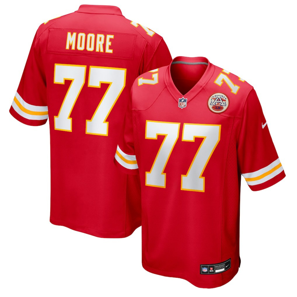 NFL Kansas City Chiefs Jaylon Moore  Team Game Jersey