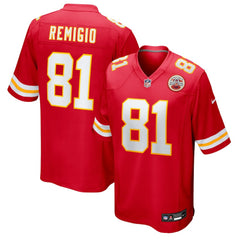NFL Kansas City Chiefs Nikko Remigio  Team Game Jersey