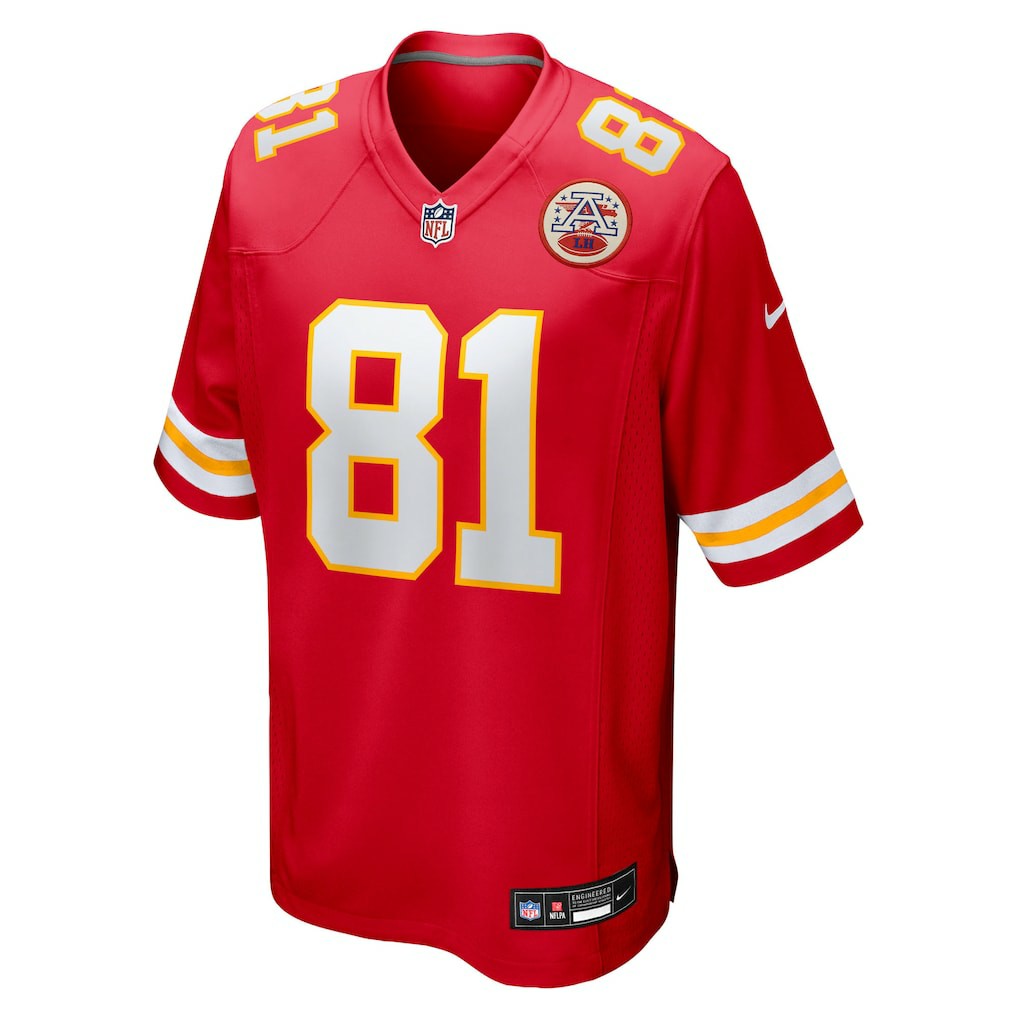 NFL Kansas City Chiefs Nikko Remigio  Team Game Jersey