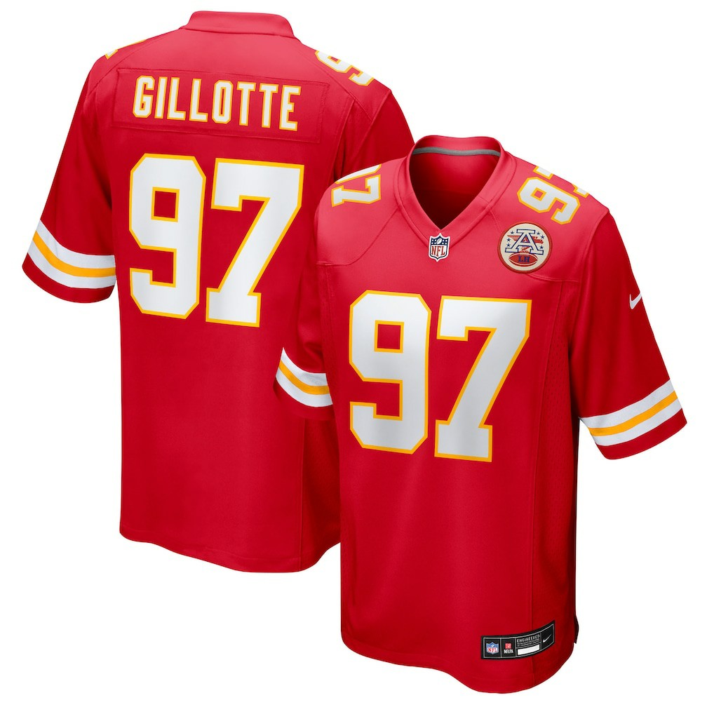 NFL Kansas City Chiefs Ashton Gillotte  Team Game Jersey