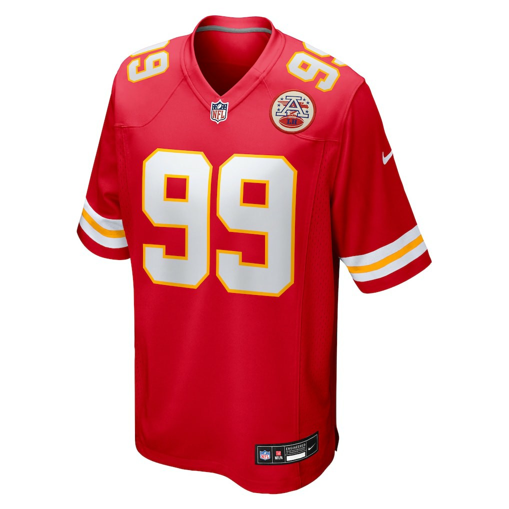 NFL Kansas City Chiefs Jerry Tillery  Team Game Jersey