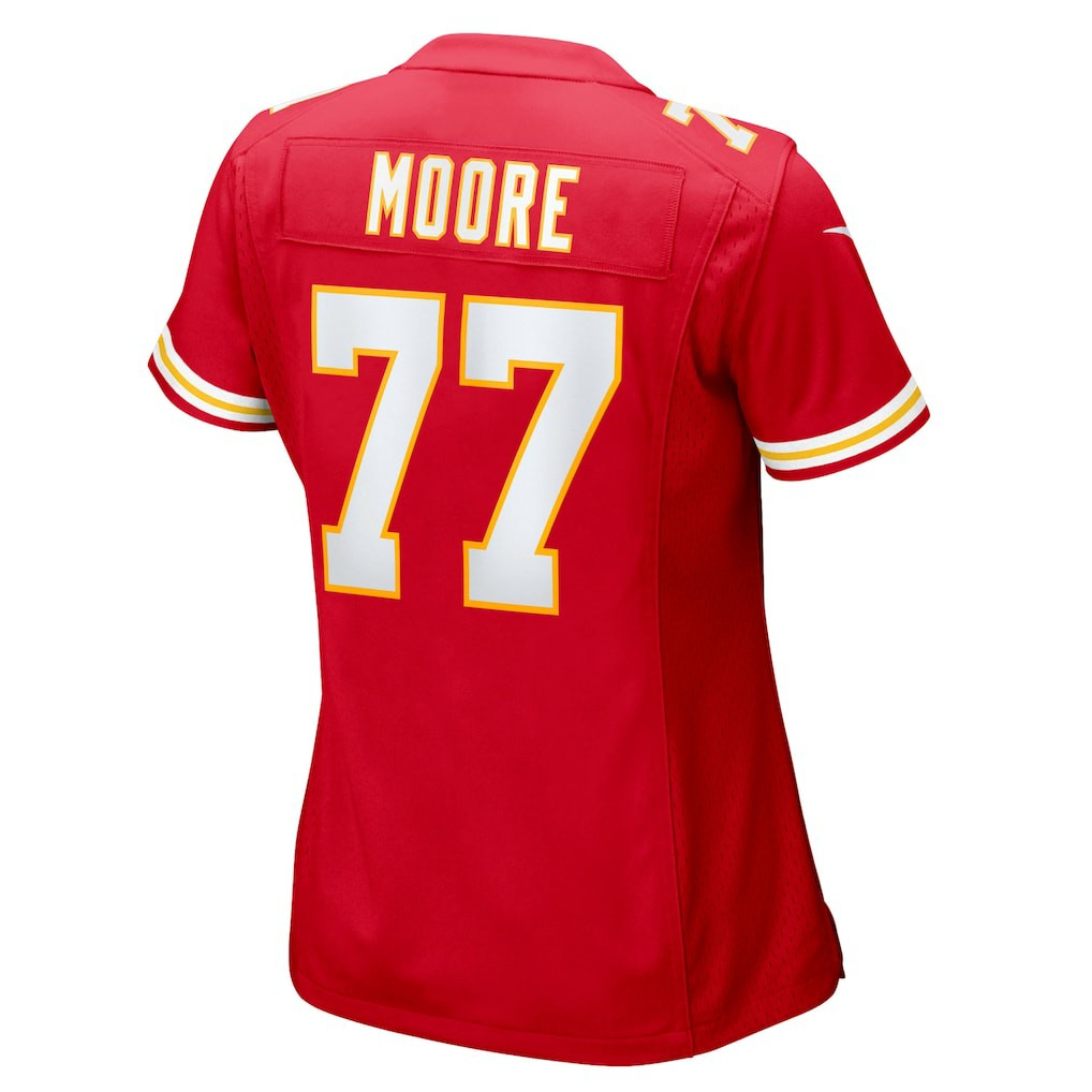 NFL Kansas City Chiefs Jaylon Moore  Women's Team Game Jersey