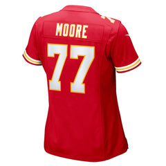 NFL Kansas City Chiefs Jaylon Moore  Women's Team Game Jersey