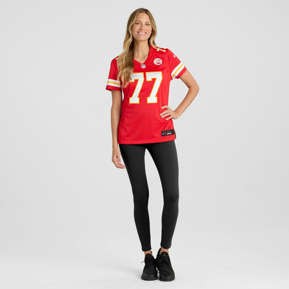 NFL Kansas City Chiefs Jaylon Moore  Women's Team Game Jersey