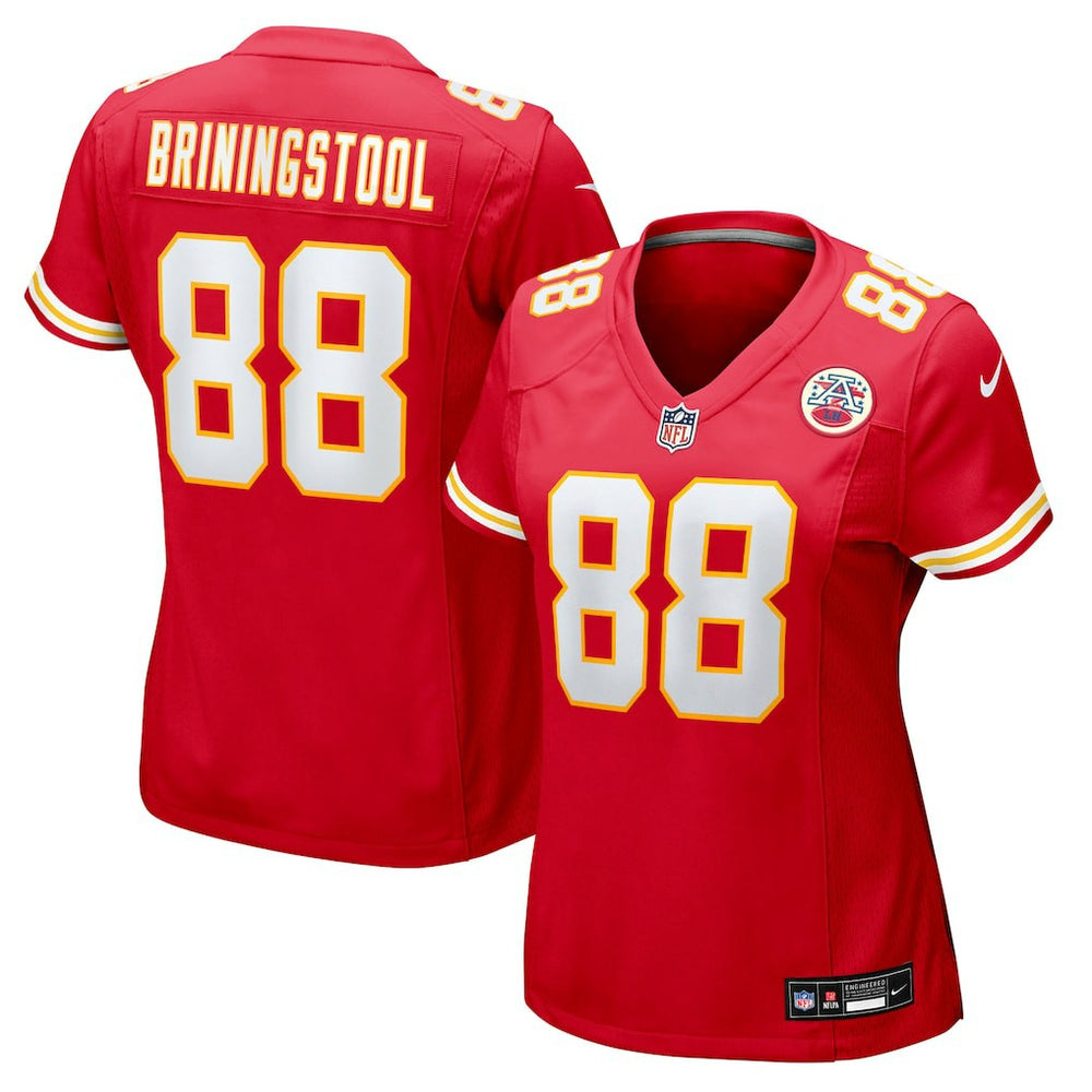 NFL Kansas City Chiefs Jake Briningstool  Women's Team Game Jersey