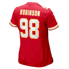 NFL Kansas City Chiefs Janarius Robinson  Women's Team Game Jersey