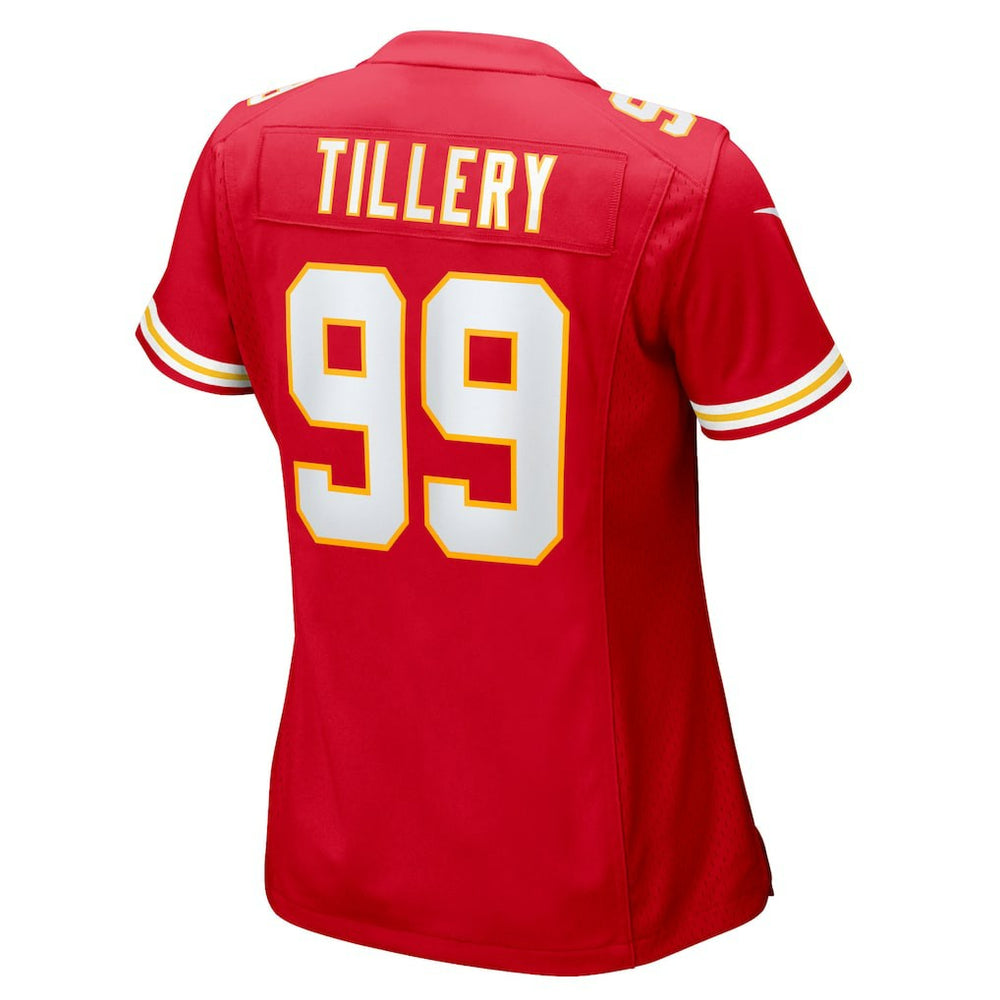 NFL Kansas City Chiefs Jerry Tillery  Women's Team Game Jersey