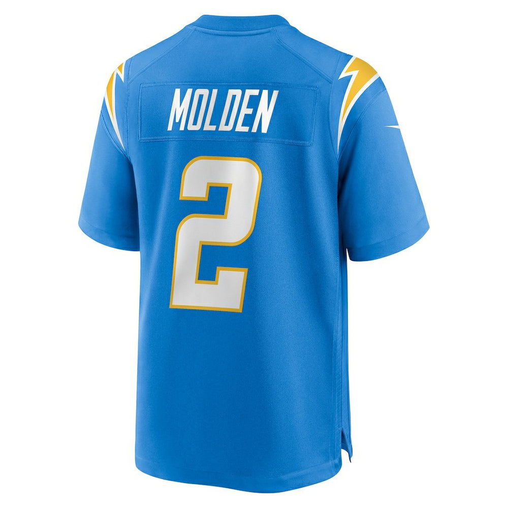 NFL Los Angeles Chargers Elijah Molden  Team Game Jersey