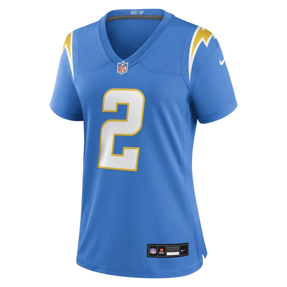 NFL Los Angeles Chargers Elijah Molden  Women's Team Game Jersey