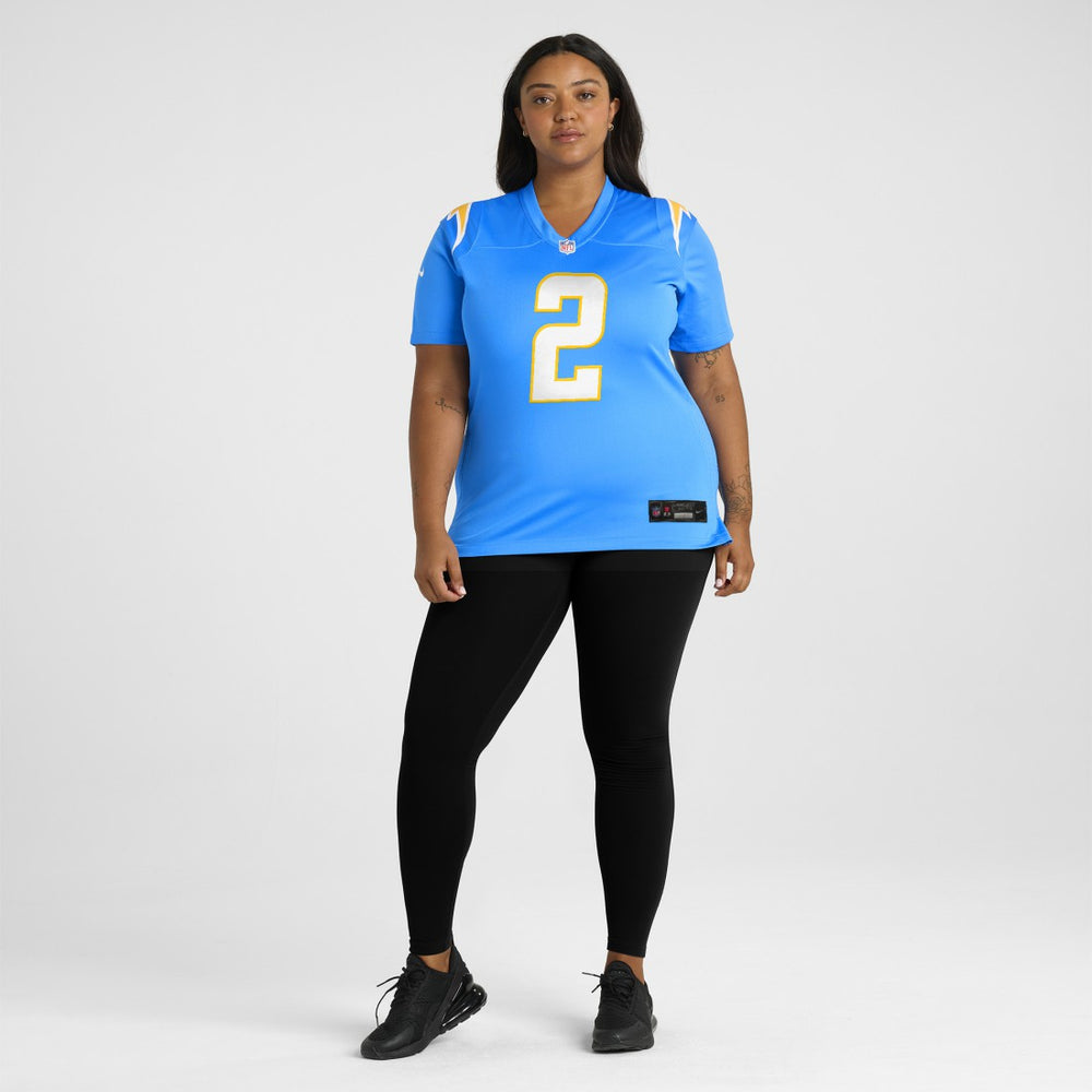 NFL Los Angeles Chargers Elijah Molden  Women's Team Game Jersey