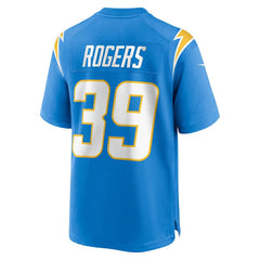 NFL Los Angeles Chargers Eric Rogers  Team Game Jersey