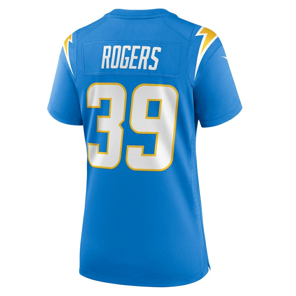 NFL Los Angeles Chargers Eric Rogers  Women's Team Game Jersey