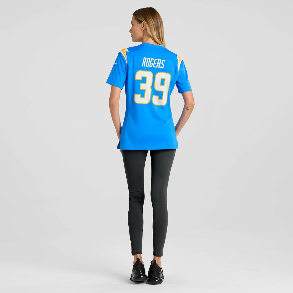 NFL Los Angeles Chargers Eric Rogers  Women's Team Game Jersey