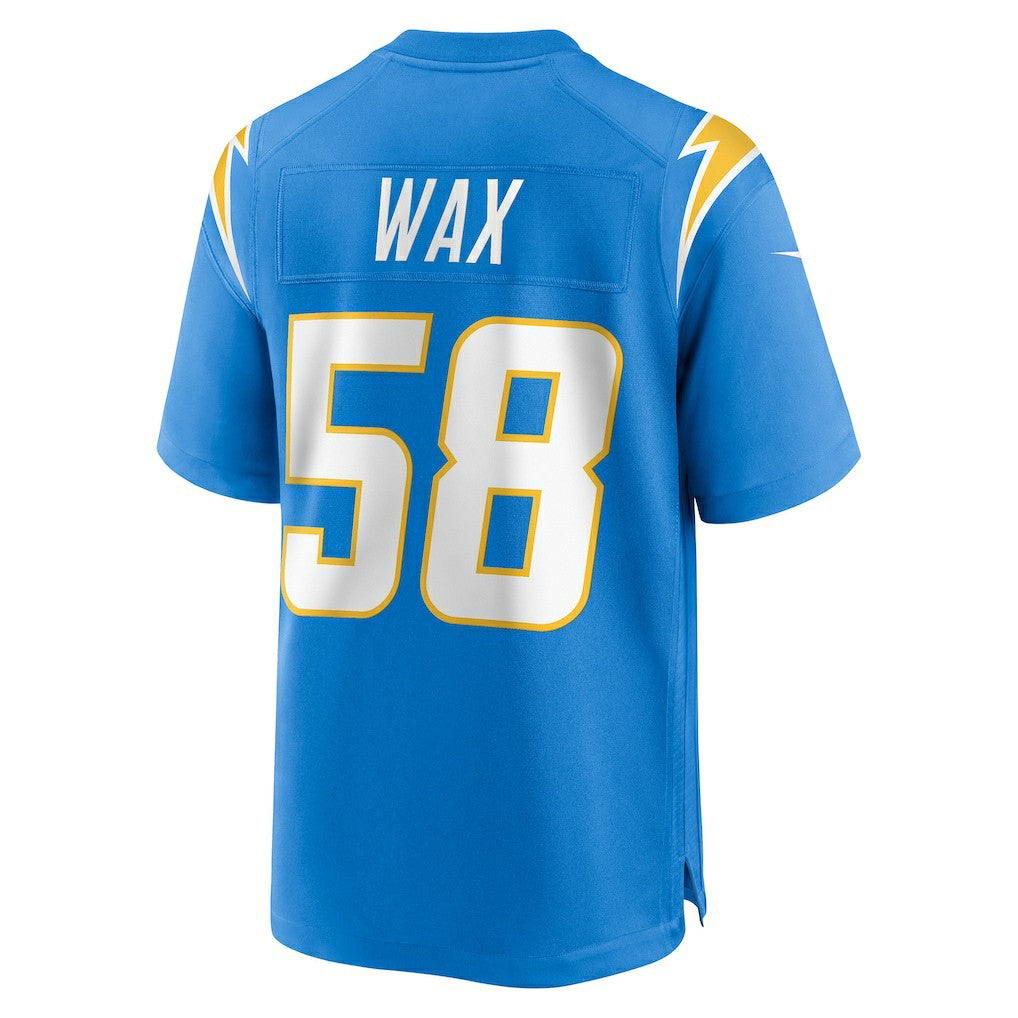 NFL Los Angeles Chargers Marlowe Wax  Team Game Jersey