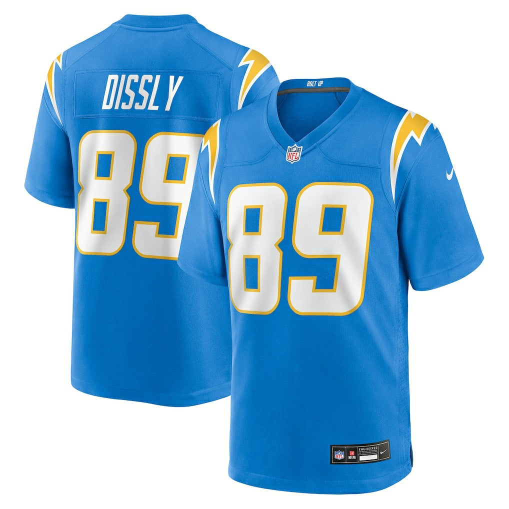 NFL Los Angeles Chargers Will Dissly  Team Game Jersey