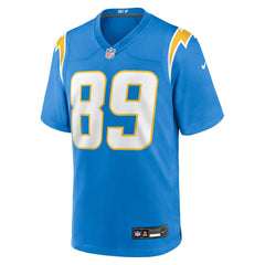 NFL Los Angeles Chargers Will Dissly  Team Game Jersey