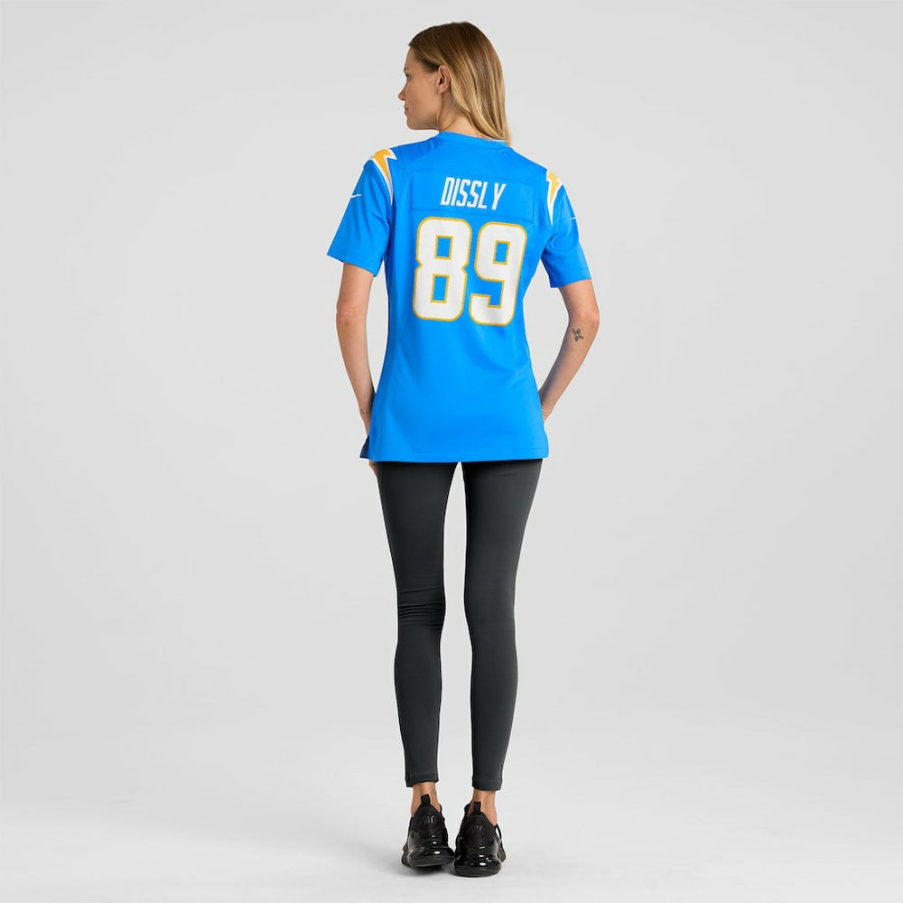 NFL Los Angeles Chargers Will Dissly  Women's Team Game Jersey