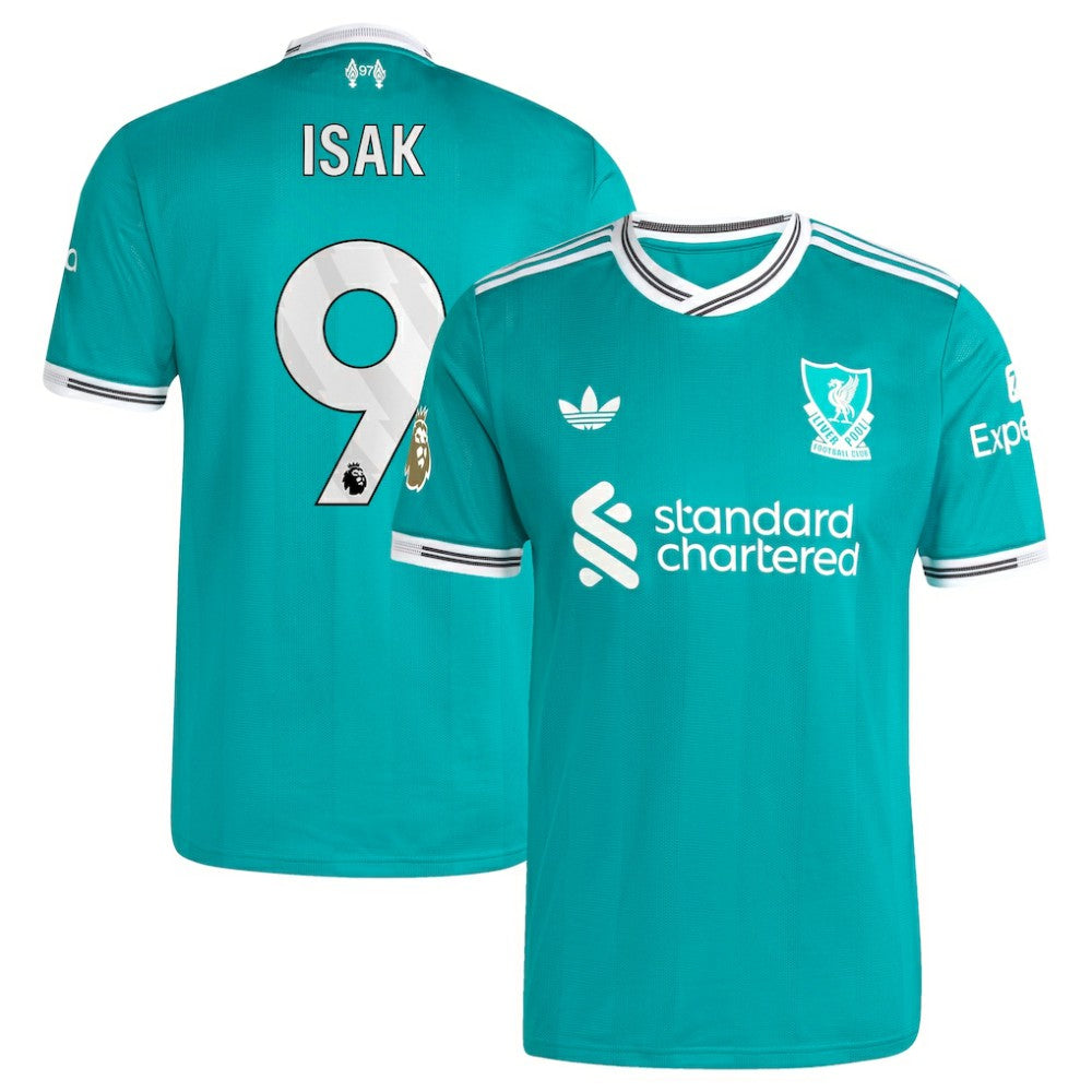 Alexander Isak Liverpool 2025/26 Third Player Jersey / Soccer New