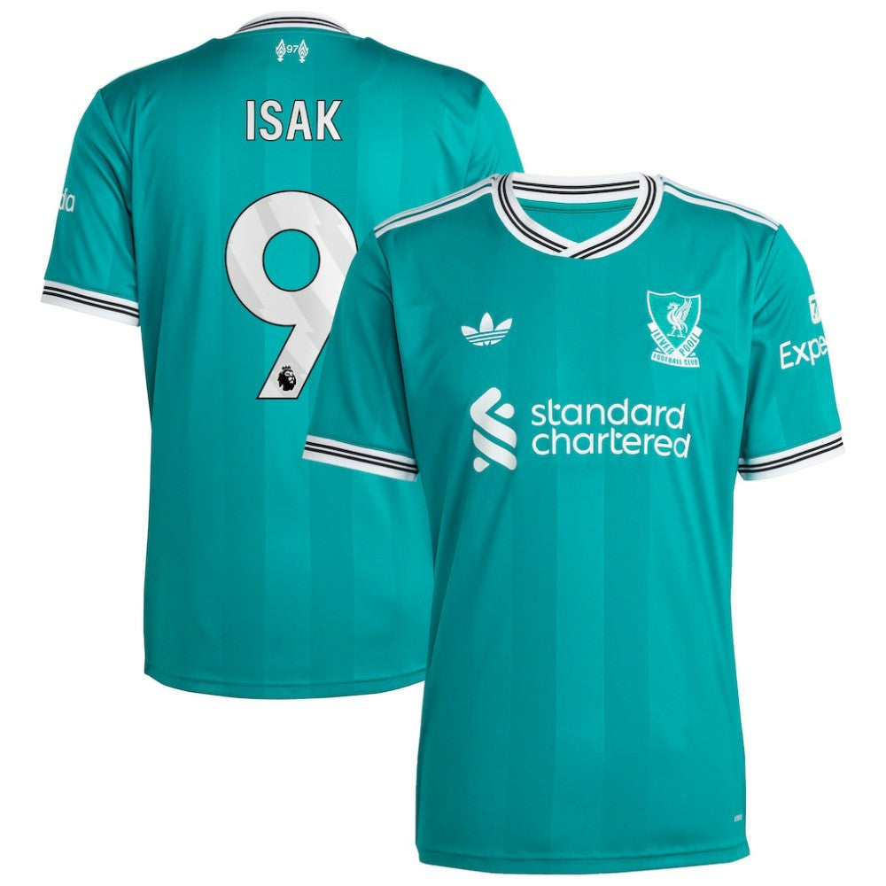 Alexander Isak Liverpool 2025/26 Third Replica Player Jersey / Soccer For sale