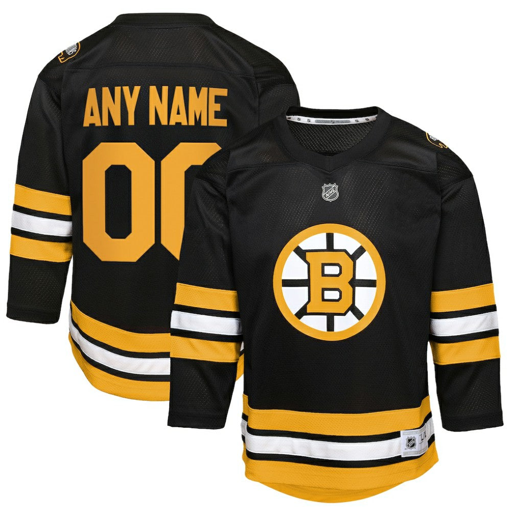 Boston Bruins Youth Home Custom Replica Jersey