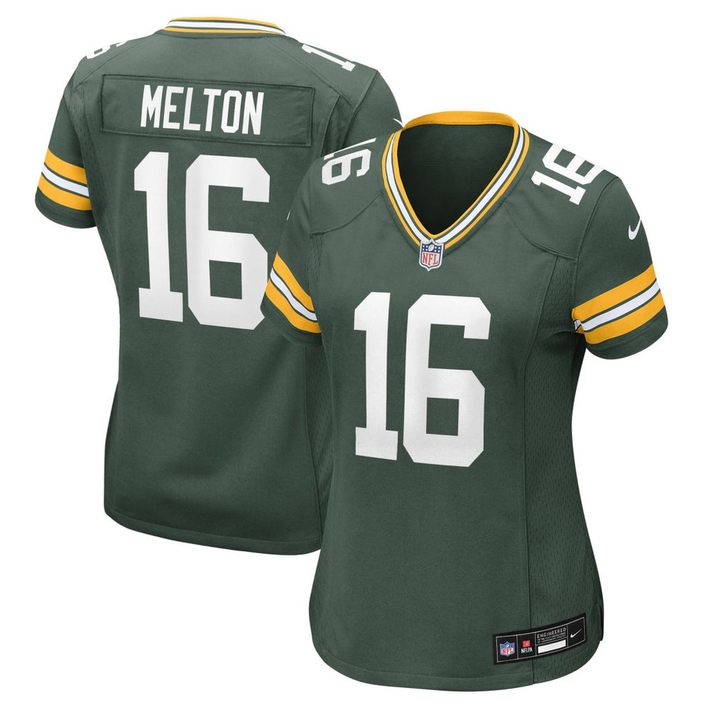 NFL Green Bay Packers Bo Melton  Women's Team Game Jersey